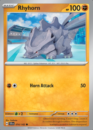 Rhyhorn 074 (SCR)