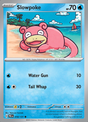 Slowpoke Reverse Holo 018 (PRE)