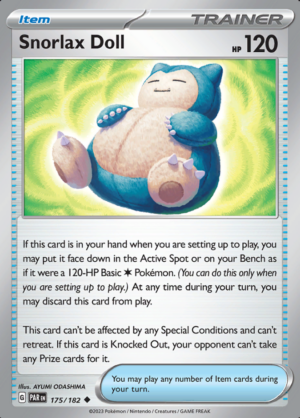 Snorlax Doll 175 (PAR)
