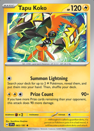 Tapu Koko HOLO 065 (SSP)