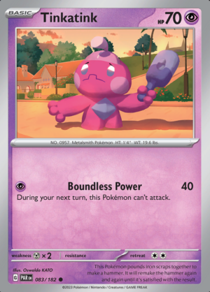 Tinkatink Reverse Holo 083 (PAR)