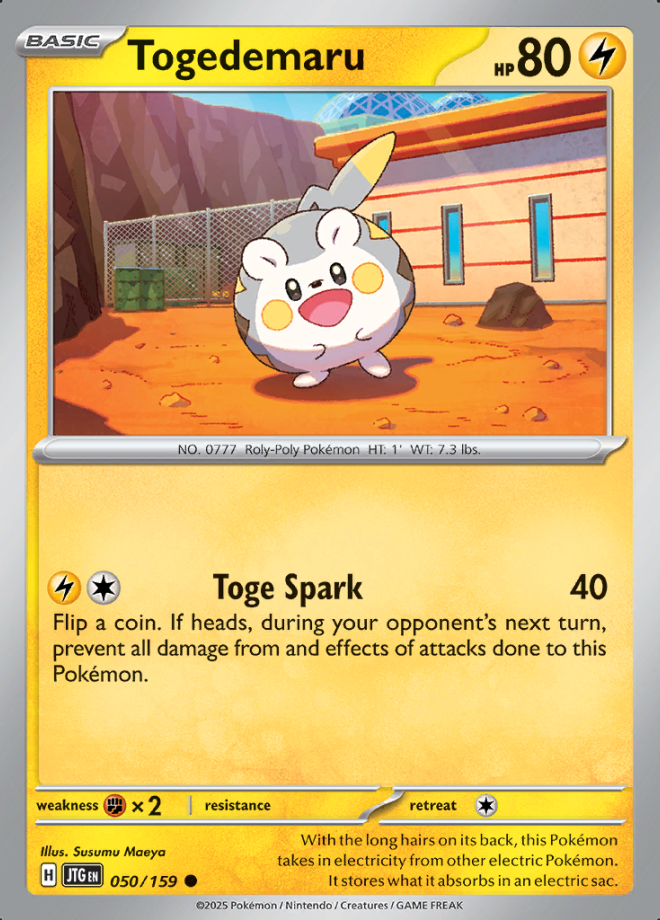 Togedemaru 050 (JTG)