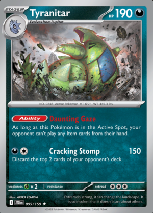 Tyranitar Holo 095 (JTG)