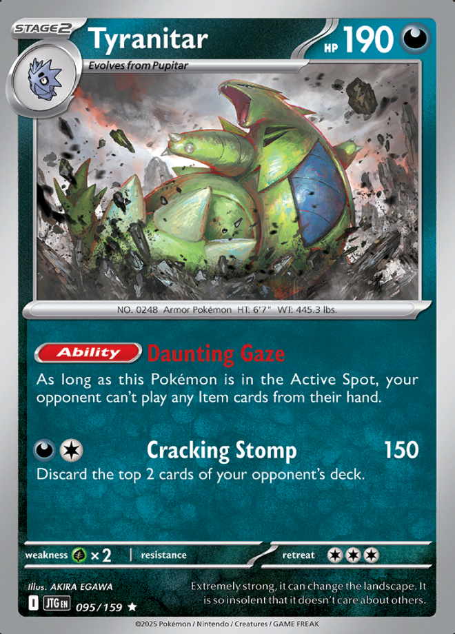 Tyranitar Holo 095 (JTG)