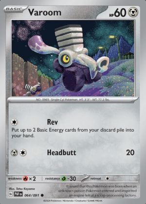 Varoom Reverse Holo 064 (PAF)