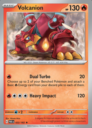 Volcanion Holo 022 (PAR)