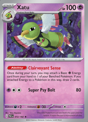 Xatu Holo 072 (PAR)