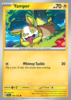 Yamper Reverse Holo 058 (TEF)