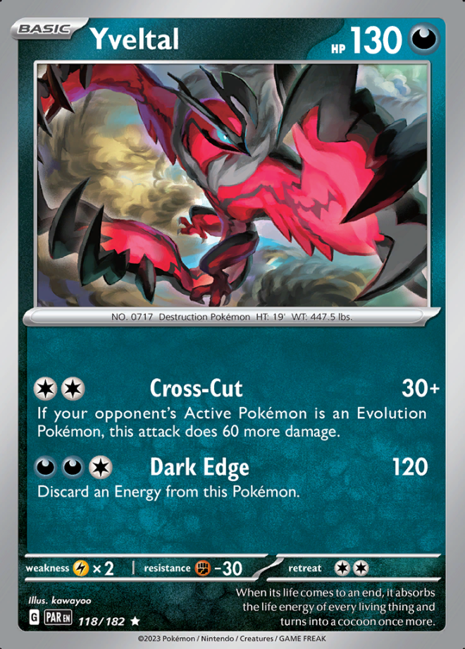 Yveltal Holo 118 (PAR)