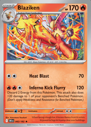 Blaziken Holo 042 (DRI)