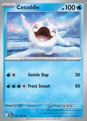 Cetoddle Reverse Holo 064 (DRI)