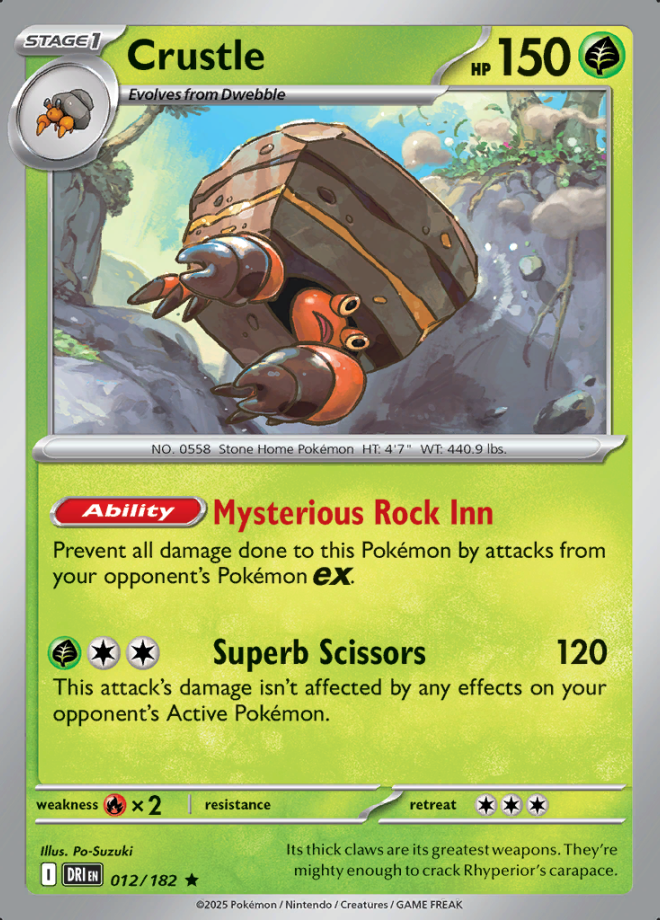 Crustle Holo 012 (DRI)