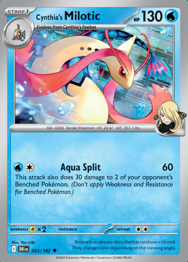 Cynthia's Milotic 053 (DRI)