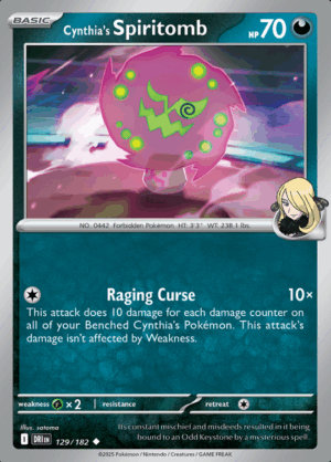 Cynthia's Spiritomb 129 (DRI)