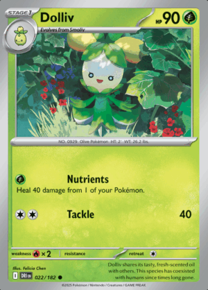 Dolliv Reverse Holo 022 (DRI)