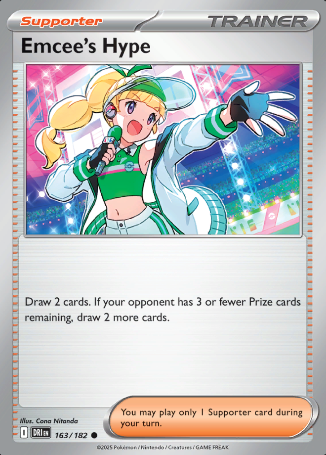 Emcee's Hype Reverse Holo 163 (DRI)