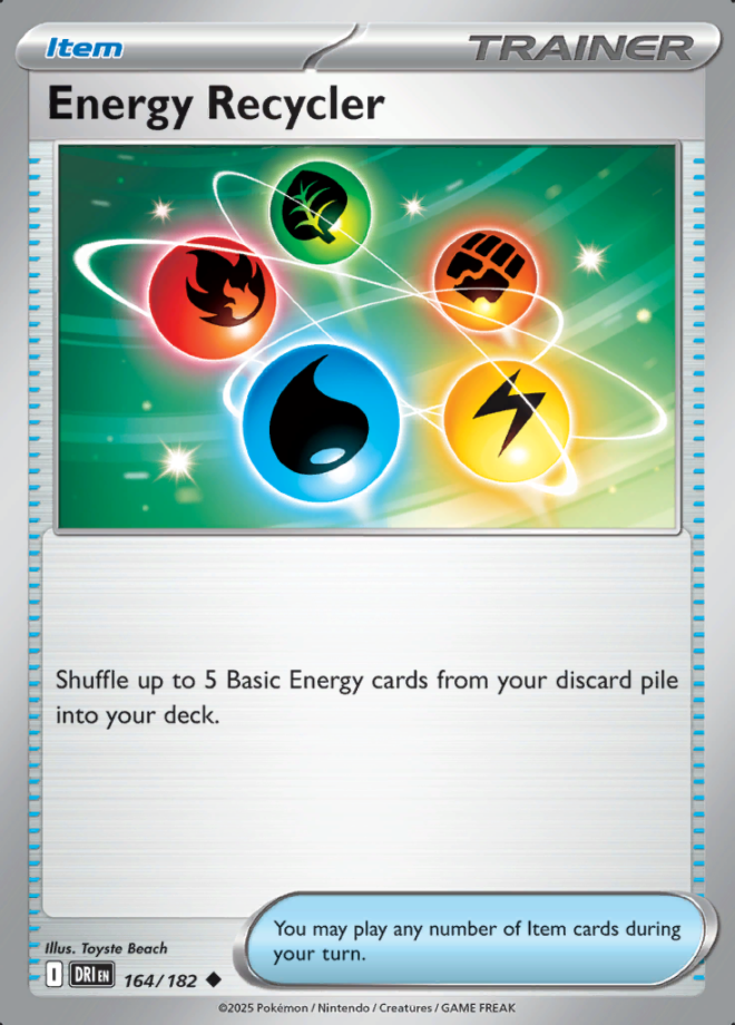 Energy Recycler Reverse Holo 164 (DRI)