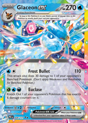 Glaceon EX 026 (PRE)