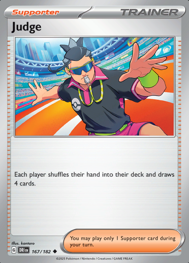 Judge Reverse Holo 167 (DRI)