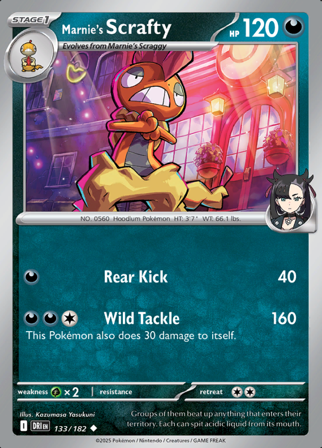 Marnie's Scrafty 133 (DRI)