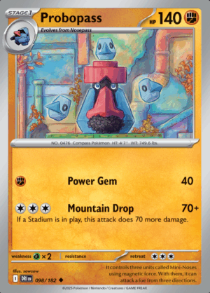 Probopass Reverse Holo 098 (DRI)