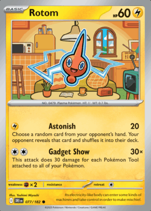 Rotom Reverse Holo 077 (DRI)