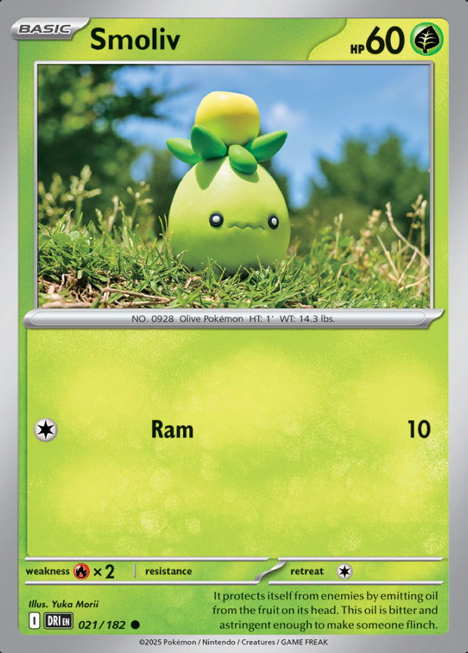 Smoliv Reverse Holo 021 (DRI)