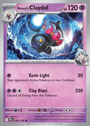 Steven's Claydol 084 (DRI)