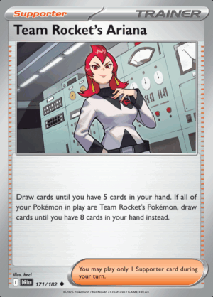 Team Rocket’s Ariana Reverse Holo 171 (DRI)