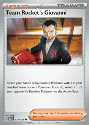 Team Rocket’s Giovanni 174 (DRI)