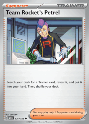 Team Rocket’s Petrel 176 (DRI)