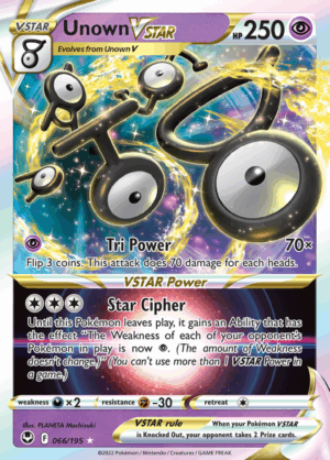 Unown VSTAR 066 (SIT)