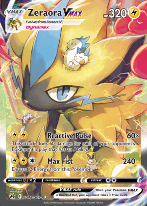 Zeraora VMAX GG42 (CRZ)