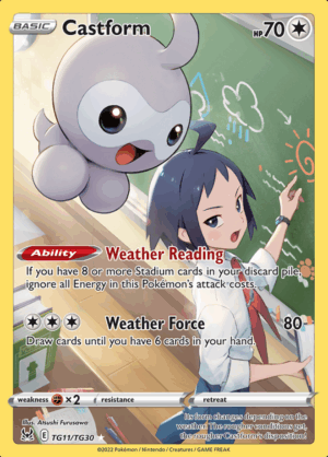 Castform TG11 (LOR)