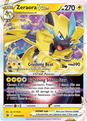 Zeraora VSTAR 265