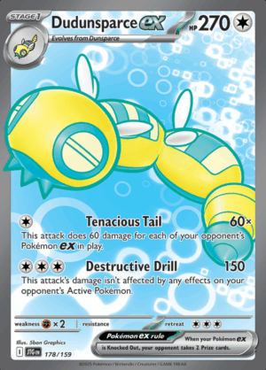 Dudunsparce EX 178 (JTG)