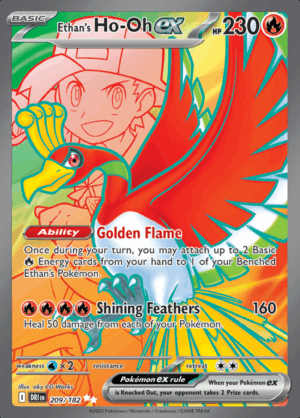 Ethan's Ho-Oh EX 209 (DRI)