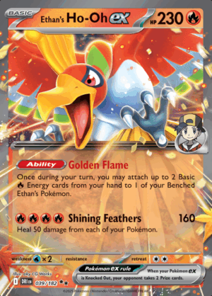 Ethan's Ho-Oh EX 039 (DRI)