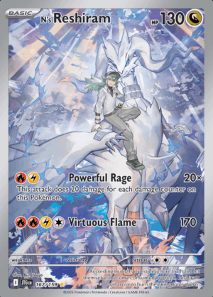 N's Reshiram 167 (JTG)
