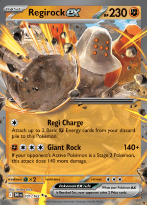 Regirock EX 101 (DRI)