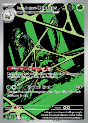 Team Rocket's Spidops 187 (DRI)