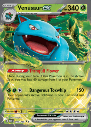 Venusaur EX 003 (MEW)