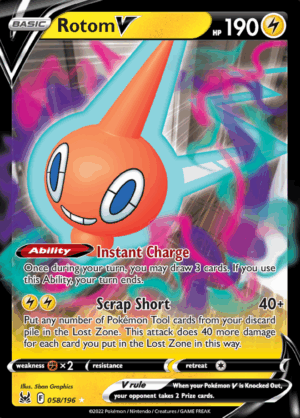 Rotom V 058 (LOR)