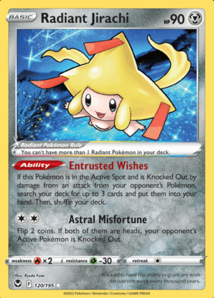 Radiant Jirachi 120 (SIT)