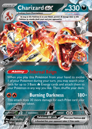 Charizard EX 125 (OBF)