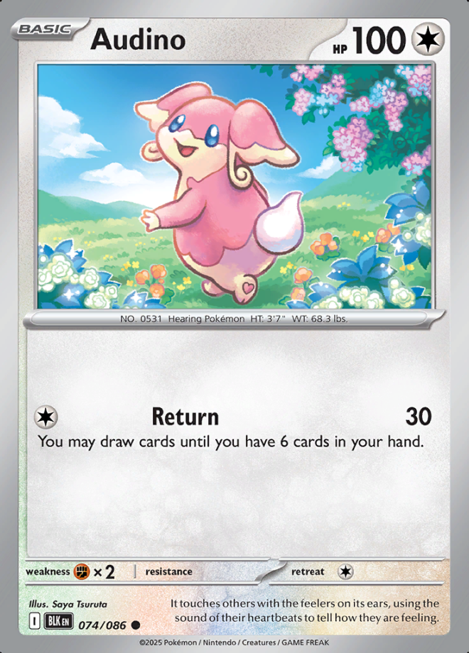 Audino 074 (BLK)