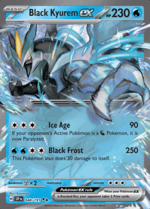 Black Kyurem EX 048 (SSP)