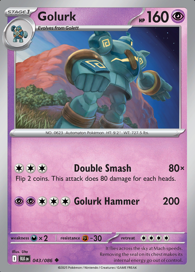 Golurk 043 (BLK)