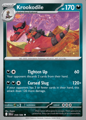 Krookodile 059 (BLK)