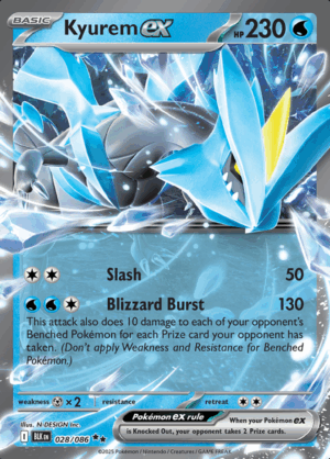Kyurem EX 028 (BLK)